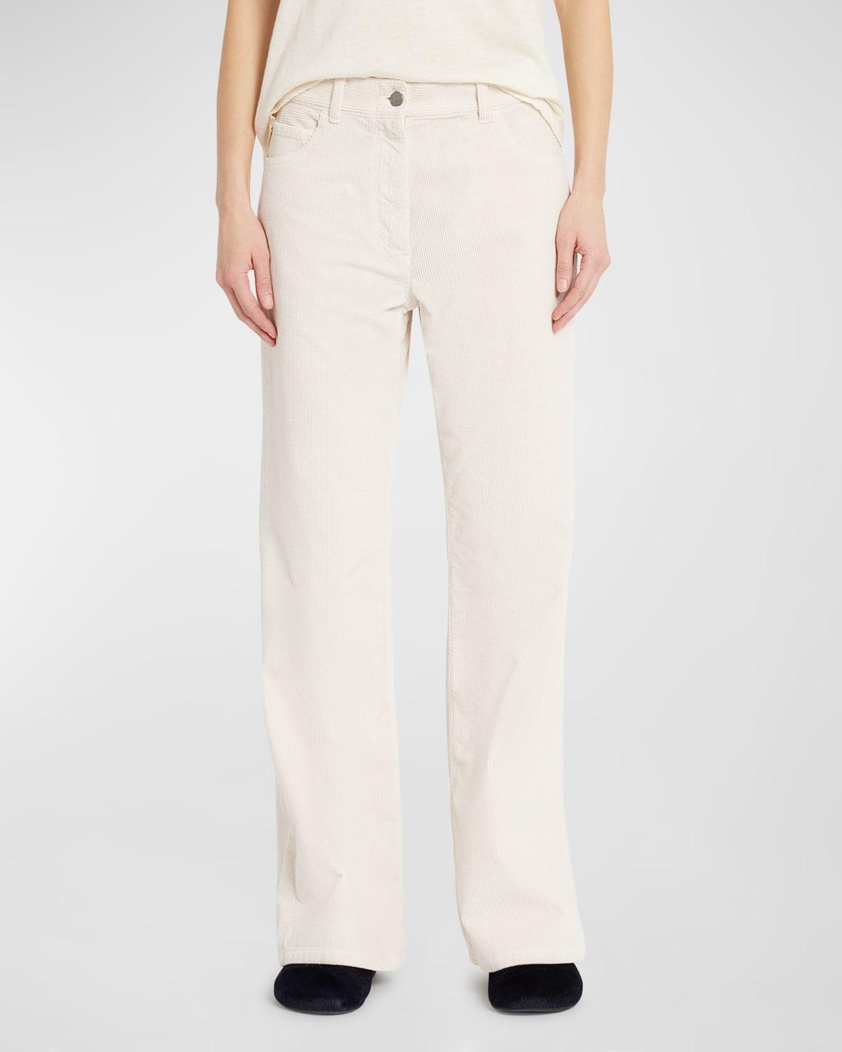 Dan Corduroy Straight-Leg Pants Product Image