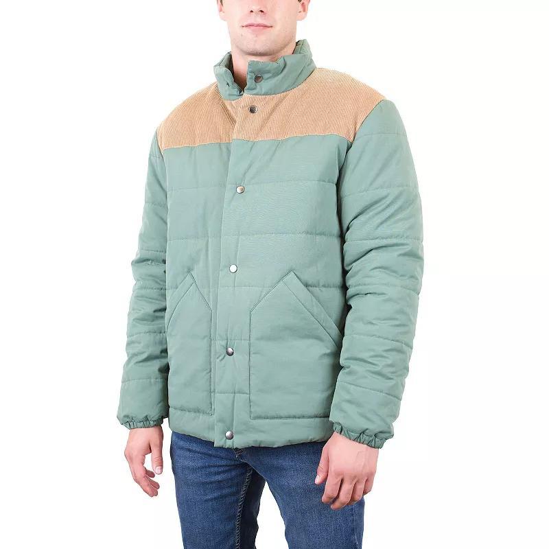 Mens Mountain and Isles Quilted Puffer Jacket Product Image