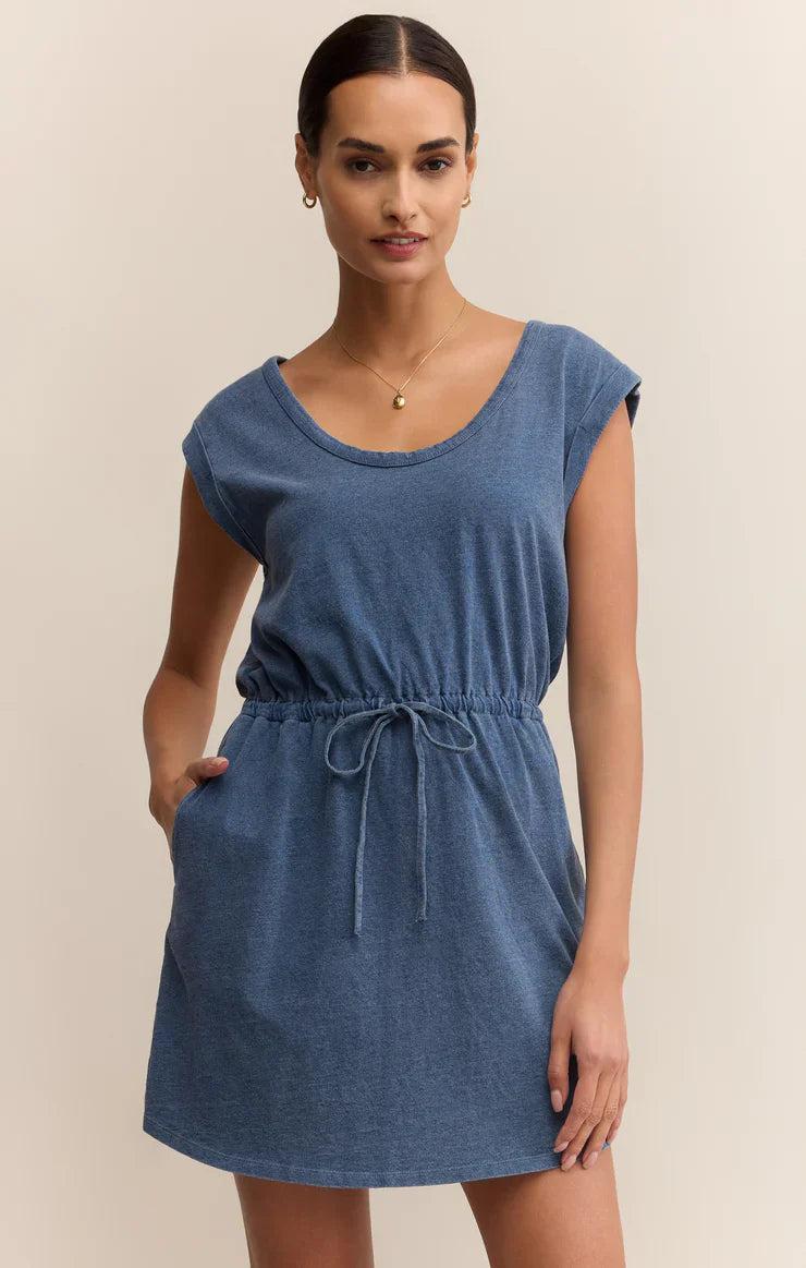 Dayshift Denim Mini Dress Product Image