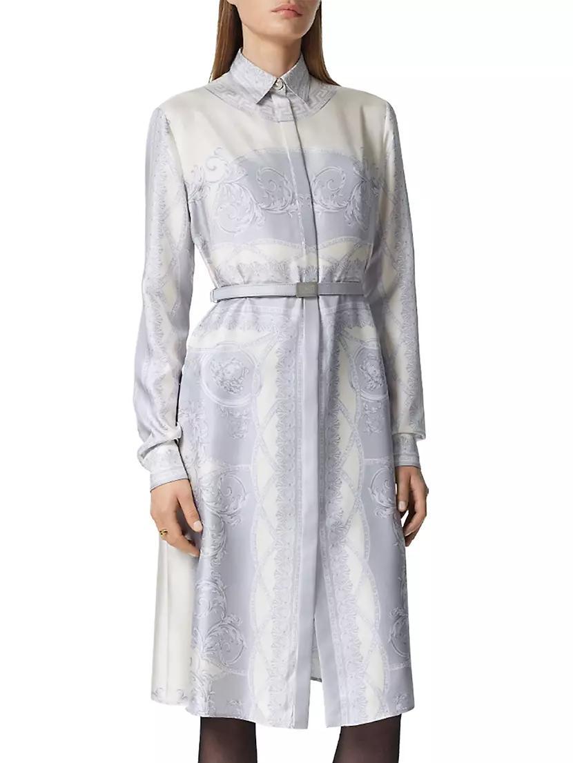 Coupe Des Dieux Silk Shirtdress Product Image