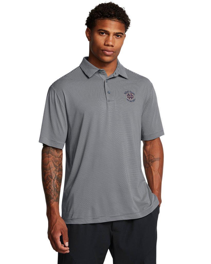 Men's UA Tee To Green Collegiate Stripe Polo Product Image