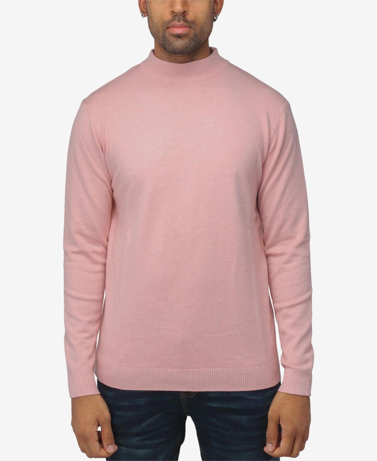 Men's Xray Regular-Fit Mockneck Sweater, Size: 3XL, Brown Product Image