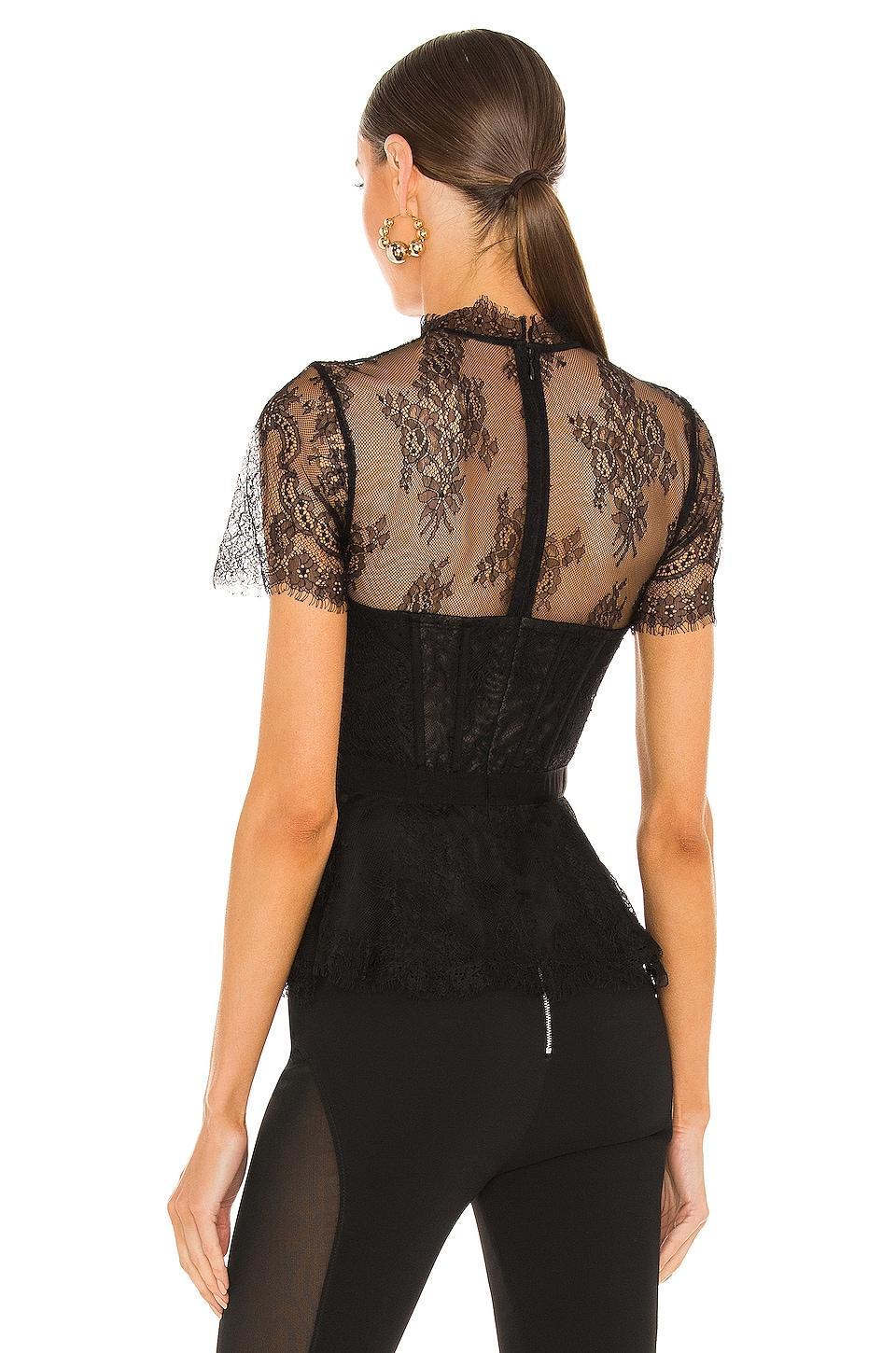 Kehlani Lace Bustier Top SIMKHAI Product Image