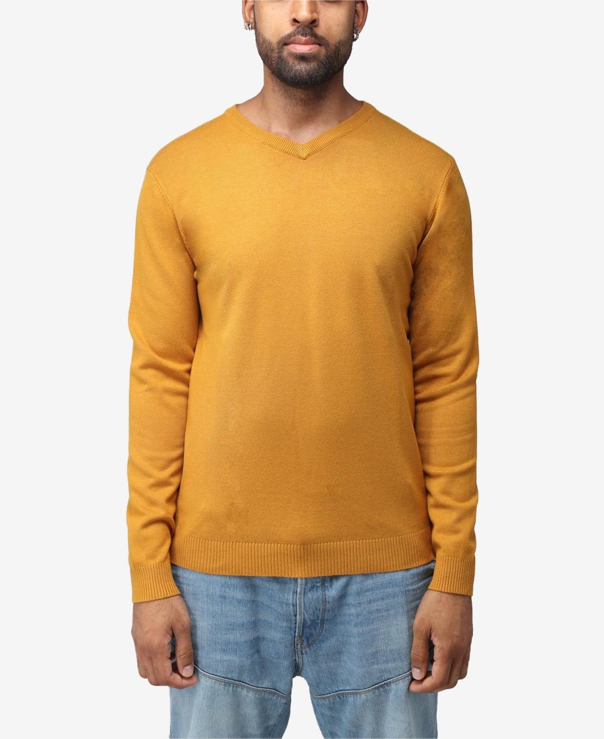 Men's Xray Fitted V-Neck Sweater, Size: XXL, Oatmeal Product Image