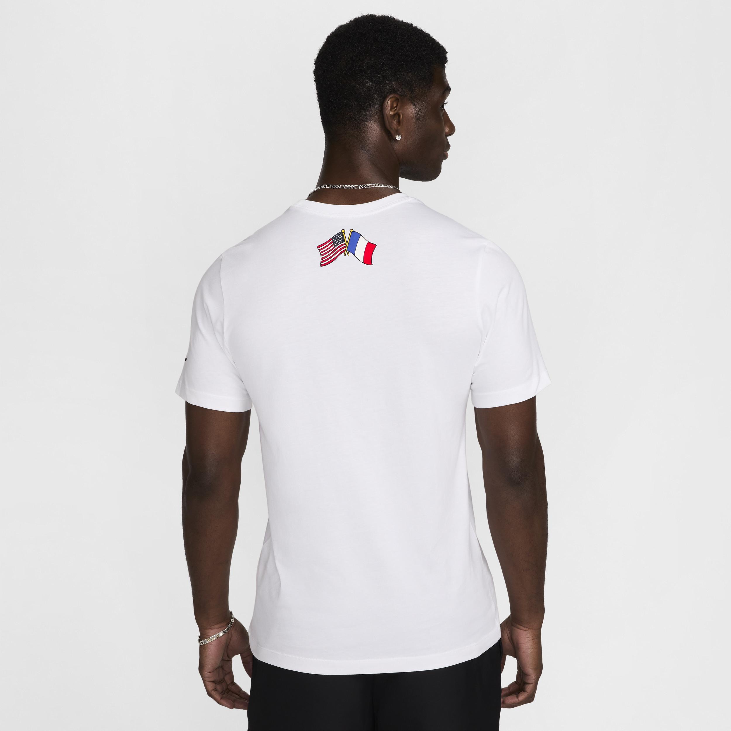 Men's Nike White Team USA Eagle Club T-Shirt, Size: Medium, Usa White Product Image