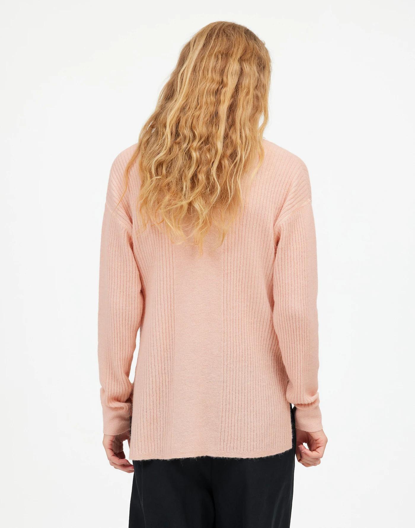 Ribbed Alpaca-Blend Crewneck Sweater Product Image