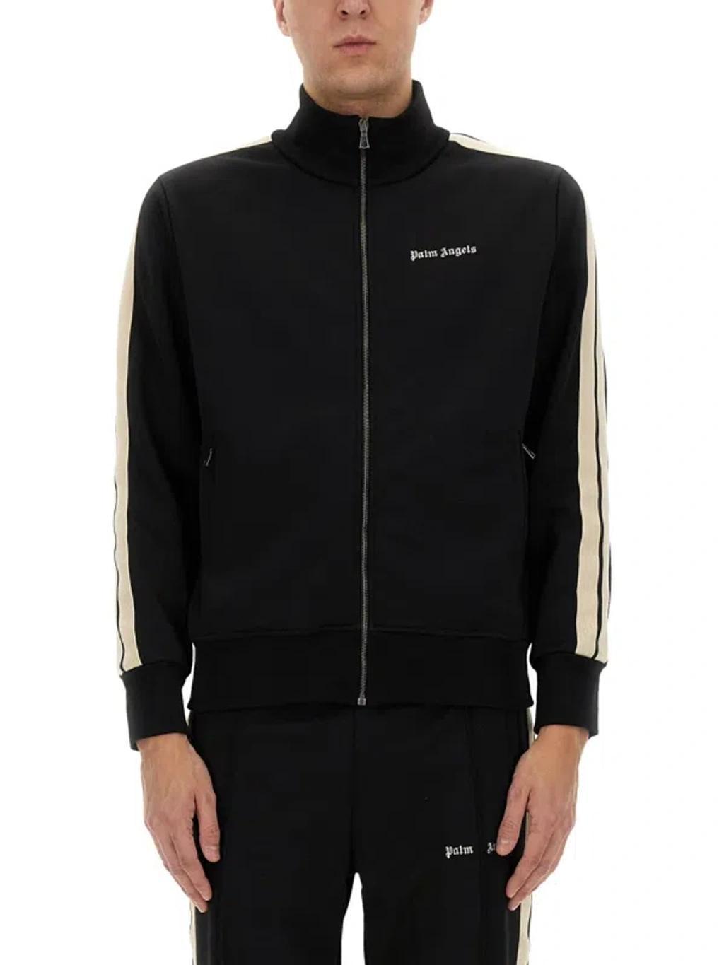 logo-embroidered sport jacket Product Image