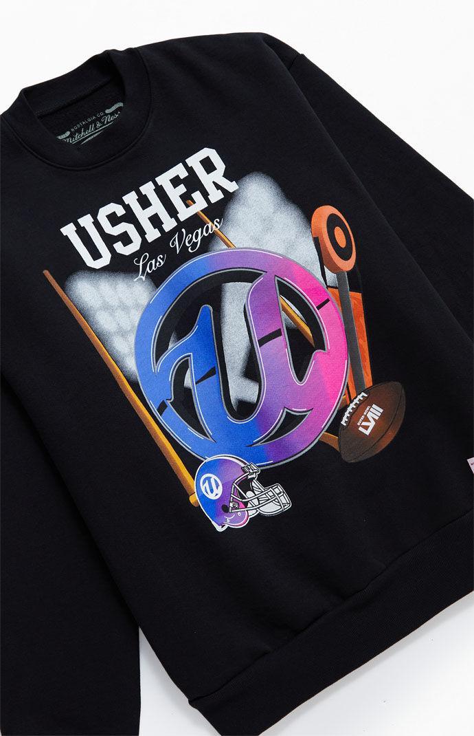 Mitchell & Ness Men's x Usher x NFL Crew Neck Sweatshirt Product Image