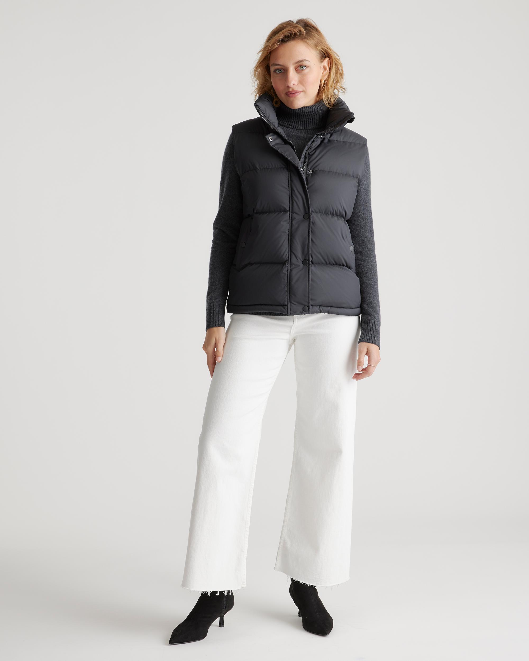 Quince | Women's Responsible Down Puffer Vest Recycled Polyester Product Image