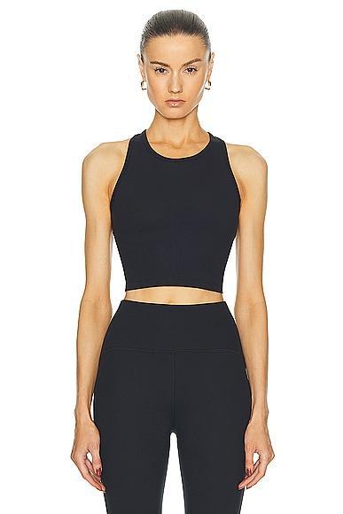 Beyond Yoga Power Beyond Strive Cropped Tank Top in Fuchsia Product Image