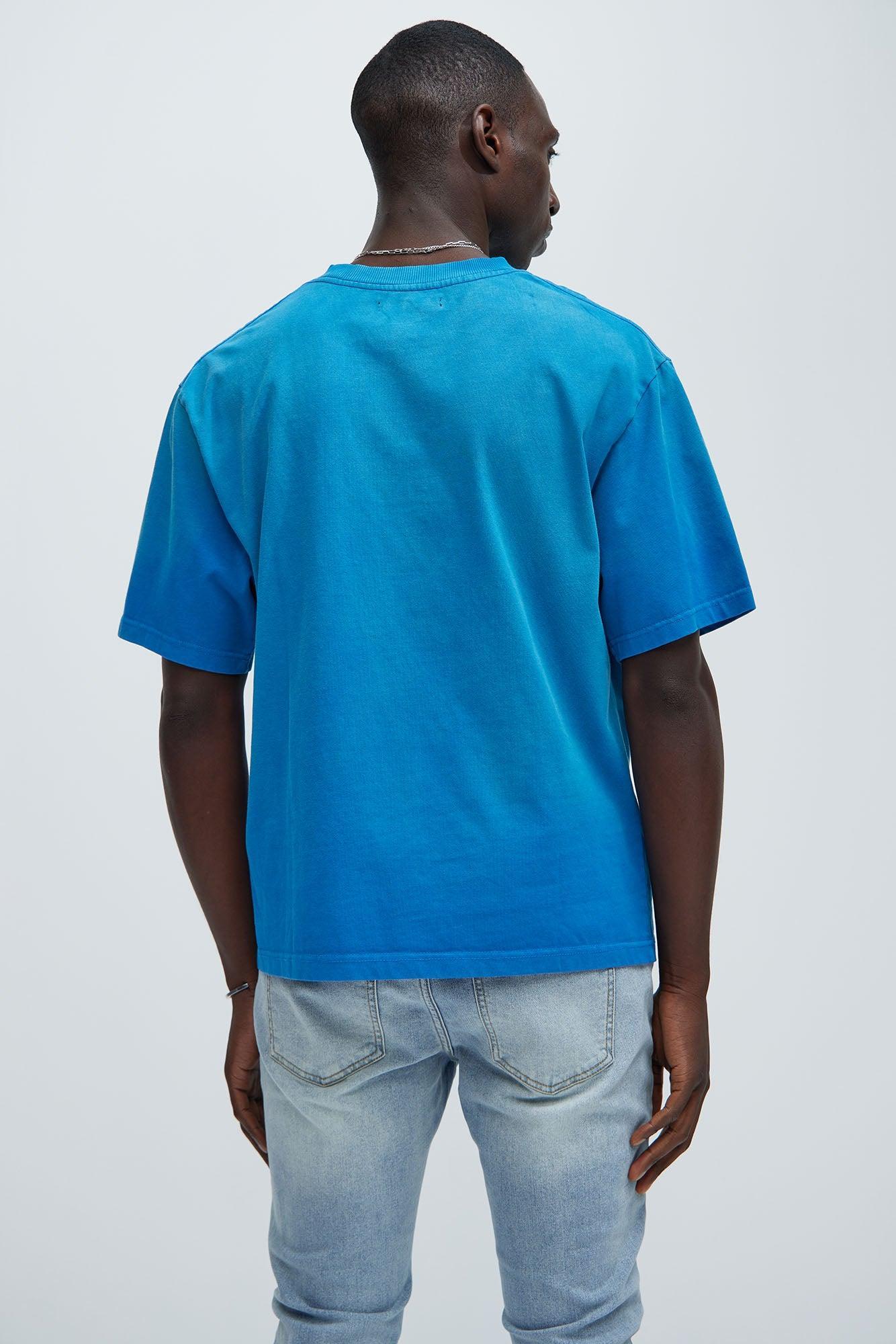 Dion Relaxed Tee - Blue Product Image