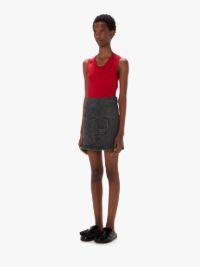 DENIM MINI SKIRT in grey | JW Anderson US  Product Image