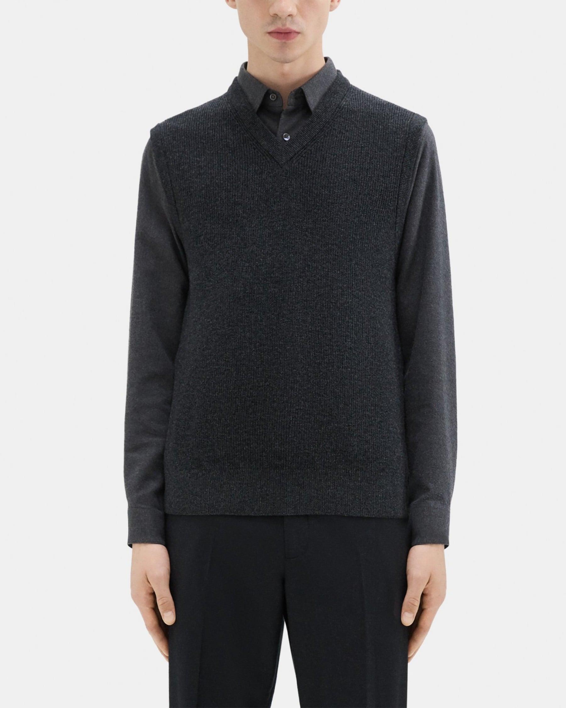 Sweater Vest in Wool-Cashmere Product Image