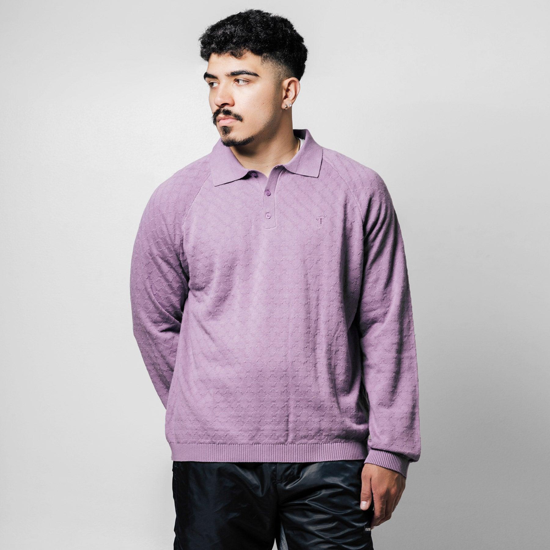 Origins Bleached L/S Tee - Bleached Blue Male Product Image