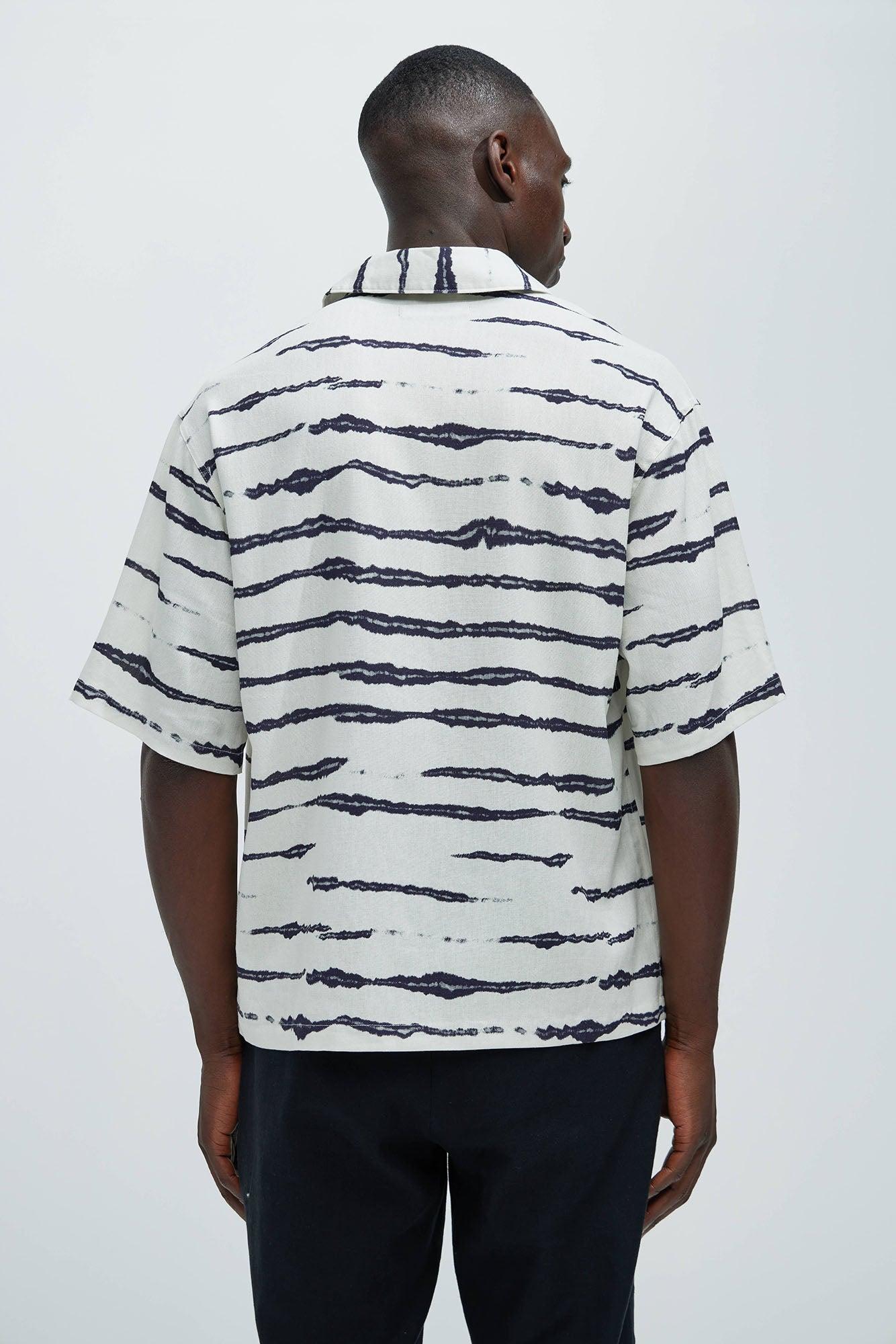 Monterrey Linen Shirt - White/combo Product Image