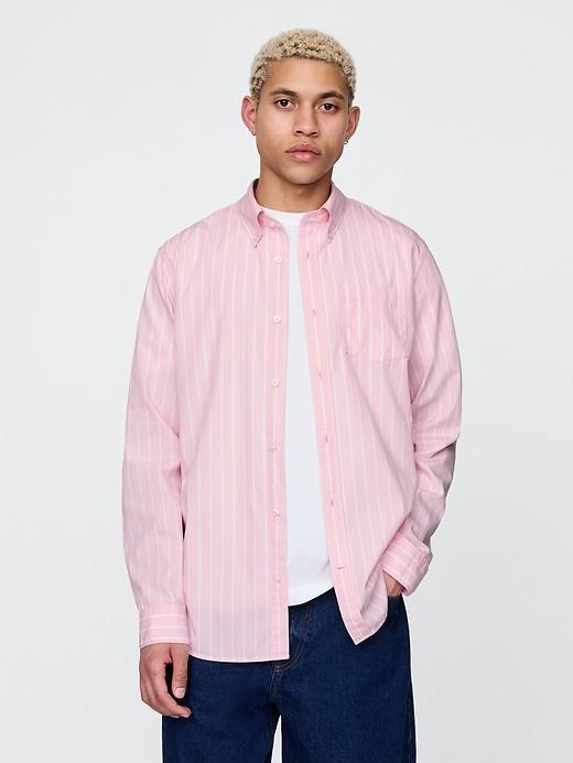 Organic Cotton Poplin Classic Shirt Product Image