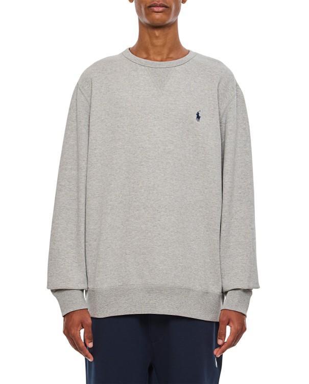 Gray Crewneck Sweatshirt In Grey Product Image