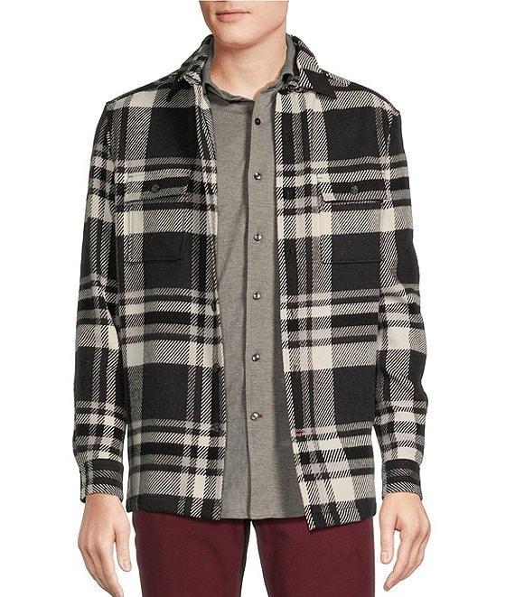 Cremieux Blue Label Chamonix Collection Plaid Shirt Jacket Product Image
