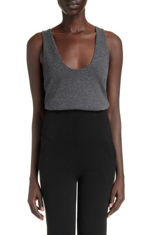 Saint Laurent Tank Top in Charcoal Product Image