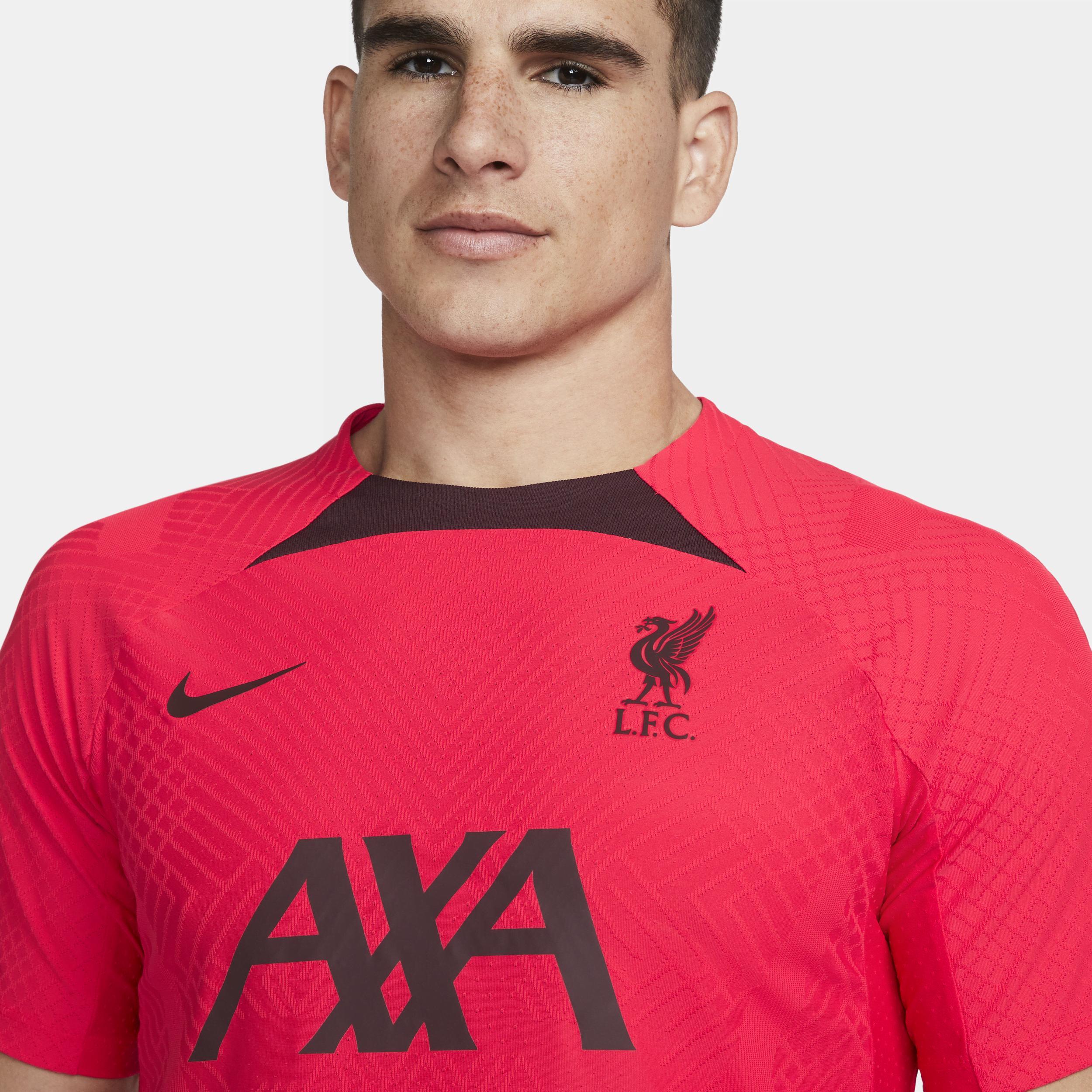 Men's Nike Red Liverpool Advance Strike Raglan Performance Top, Size: XL, Lvp Red Product Image