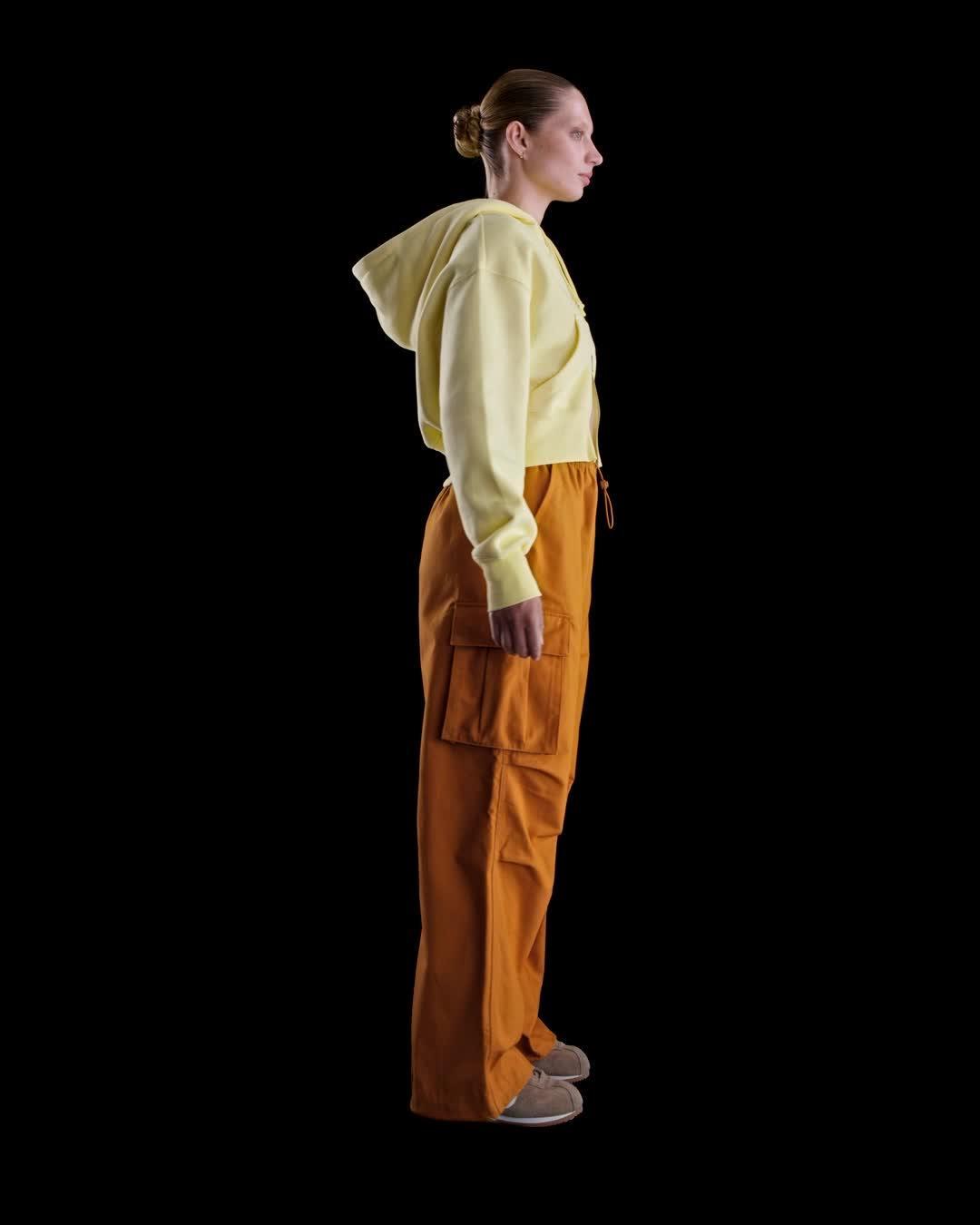 Women's Nike Sportswear Mid-Rise Oversized Woven Cargo Pants Product Image