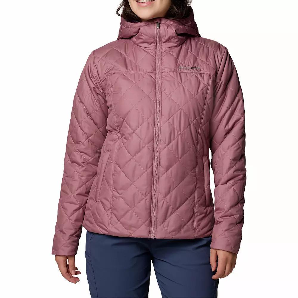 Women's Columbia Copper Crest II Hooded Jacket, Size: XXL, Serenity Product Image