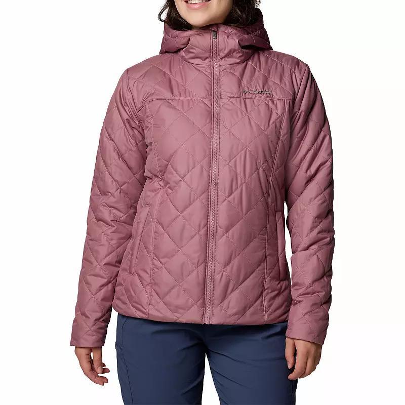 Women's Columbia Copper Crest II Hooded Jacket, Size: XXL, Serenity Product Image