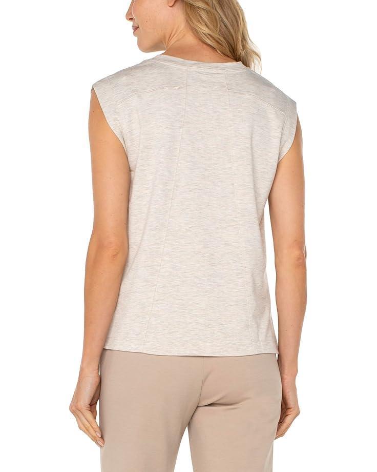 Short Sleeve Crew Neck Classic Knit French Terry Tee Product Image