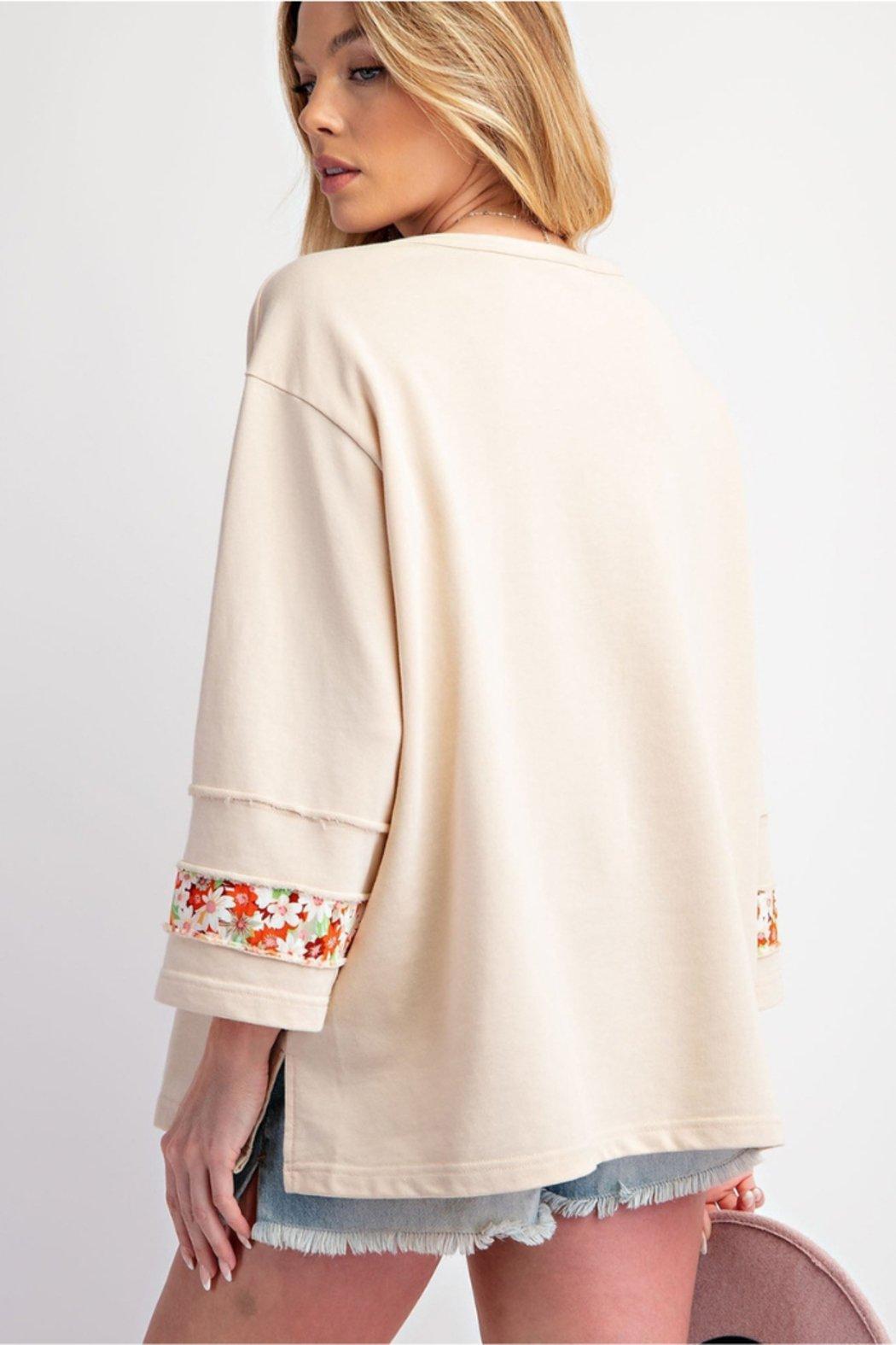 Flower Patch Loose Top Product Image
