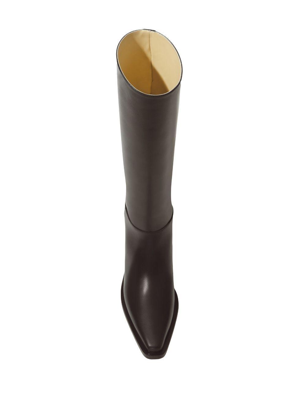 Bronco leather tall boots Product Image