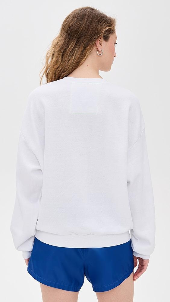 Aviator Nation Logo Relaxed Crew Sweatshirt | Shopbop Product Image