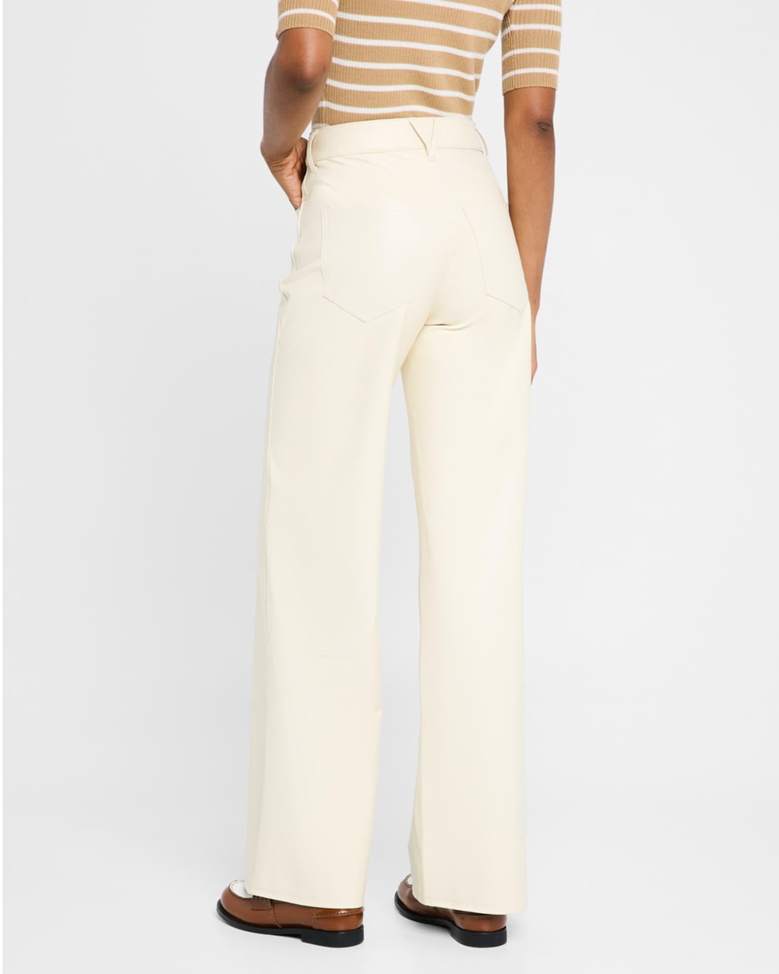 Taylor High-Rise Vegan Leather Jeans Product Image