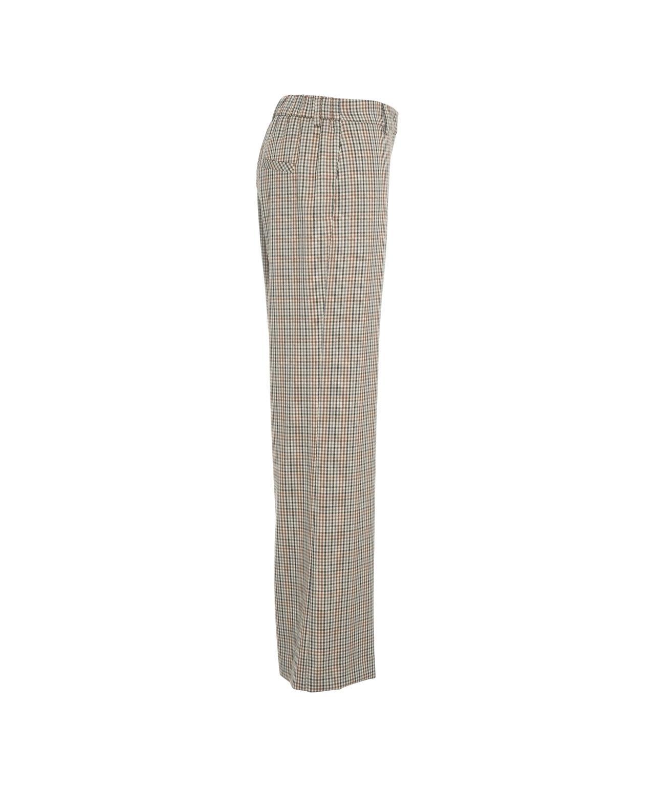 Palazzo pants with check pattern Product Image