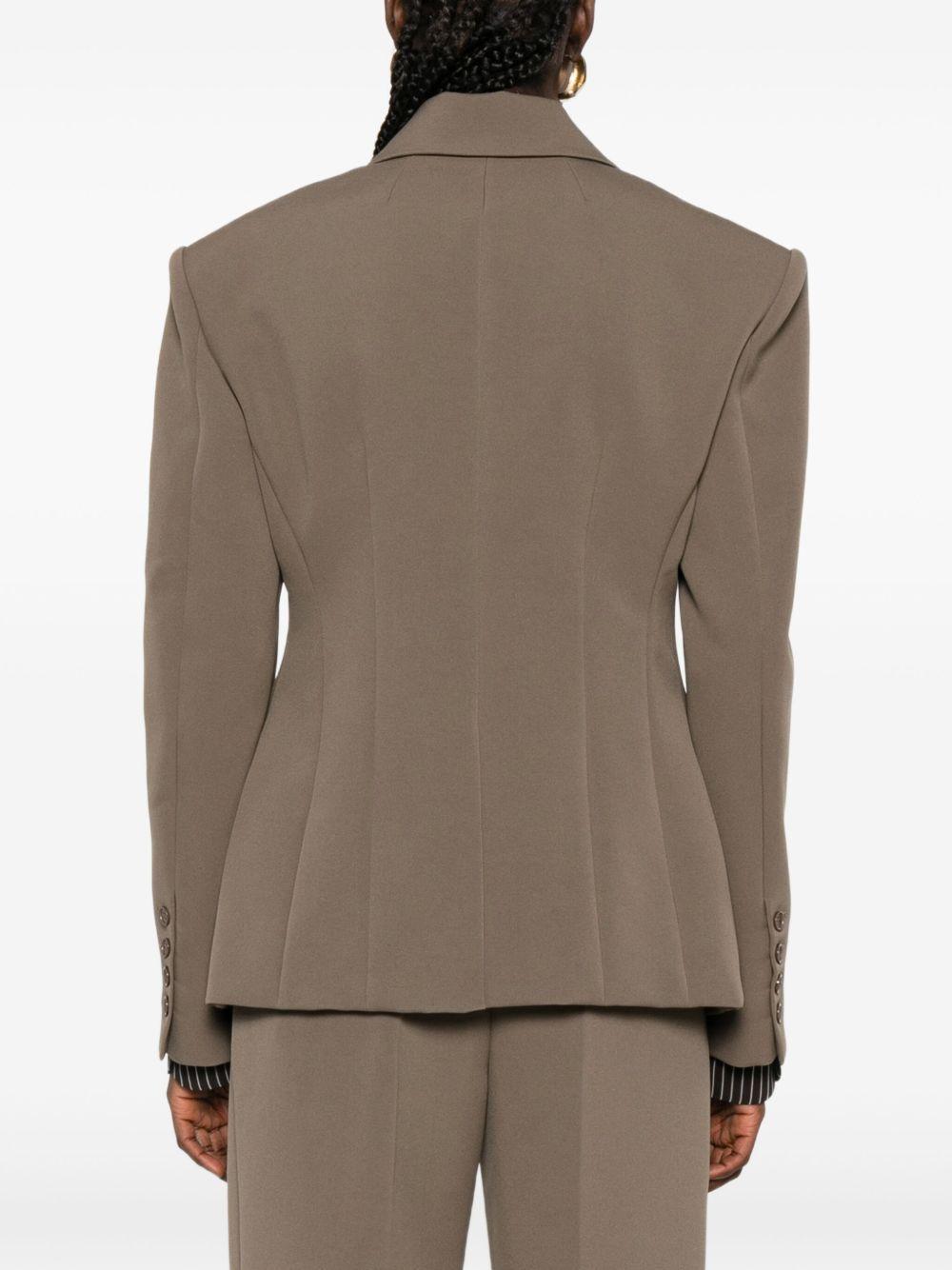 peak-lapel double-breasted blazer Product Image