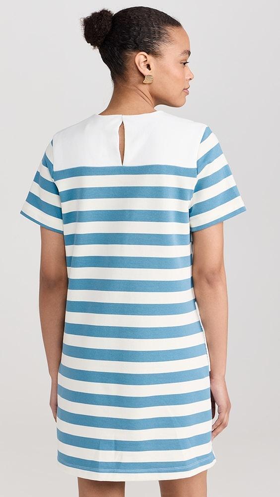 English Factory Striped Dress with Patch Pockets | Shopbop Product Image