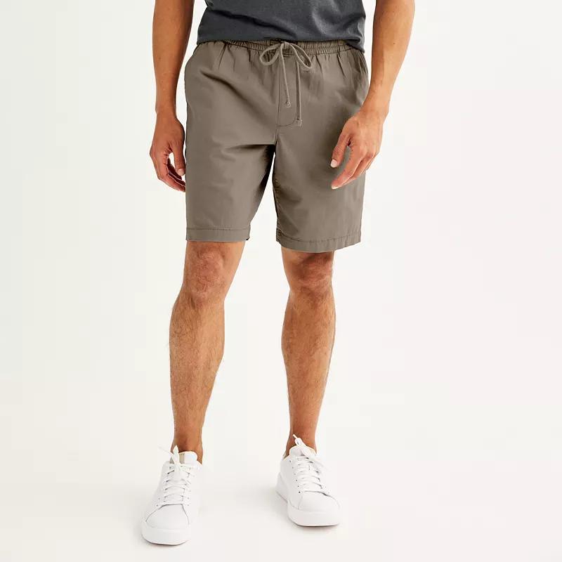 Men's Sonoma Goods For Life® 9" Everyday Pull-On Shorts, Size: Small 9 INCH, Alloy Product Image