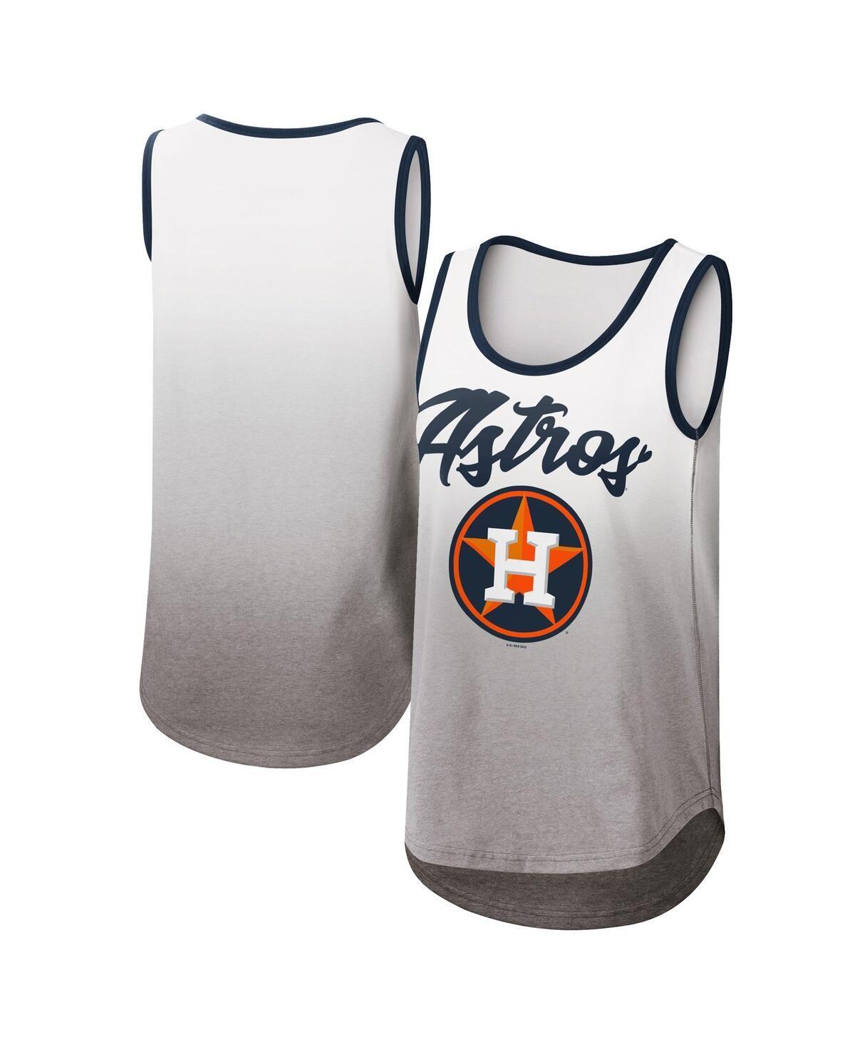Women's G-III 4Her by Carl Banks White Houston Astros Logo Opening Day Tank Top, Size: Small Product Image
