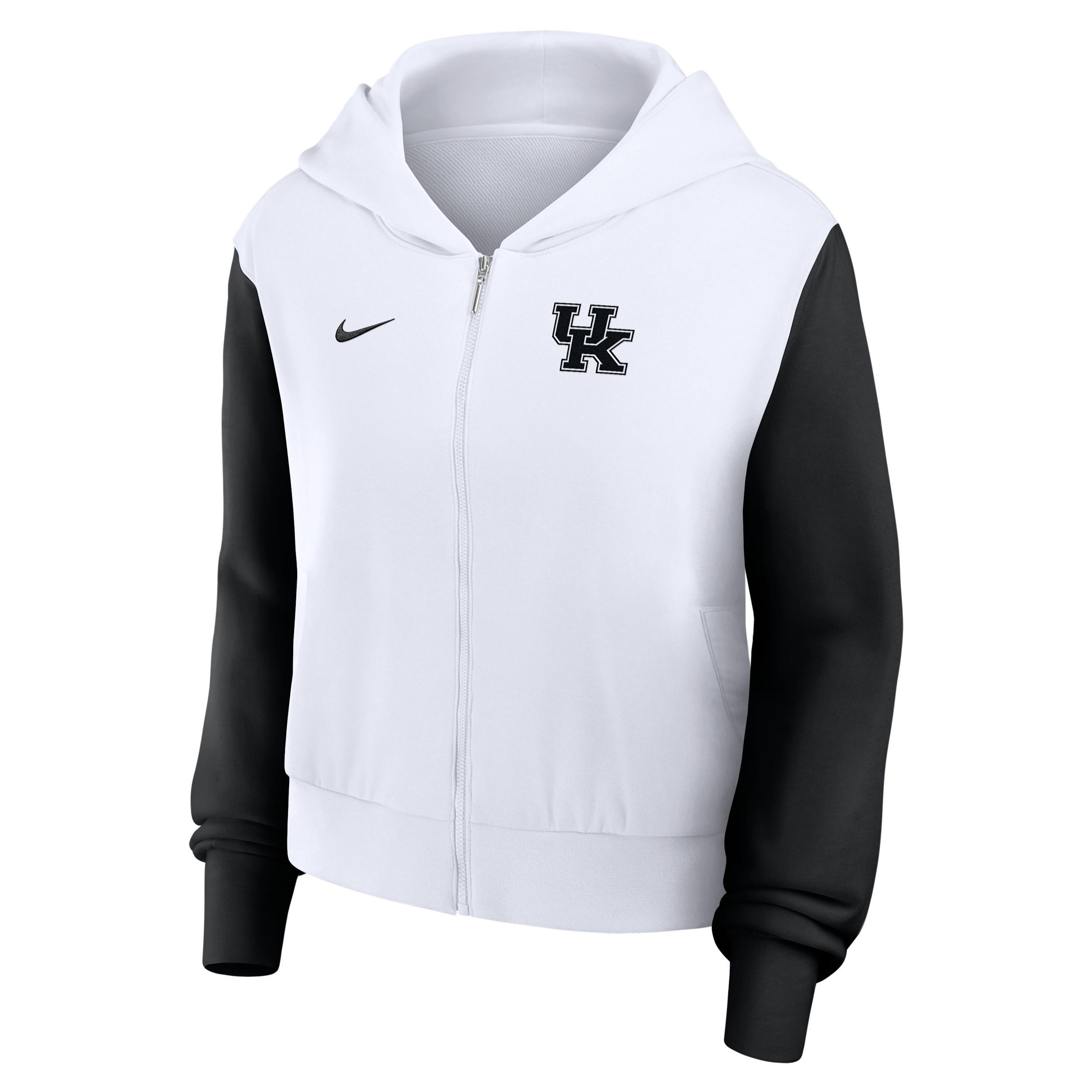 Kentucky Athletic Prep Colorblocked Script Womenâs Nike Women's College Full-Zip Hoodie Product Image