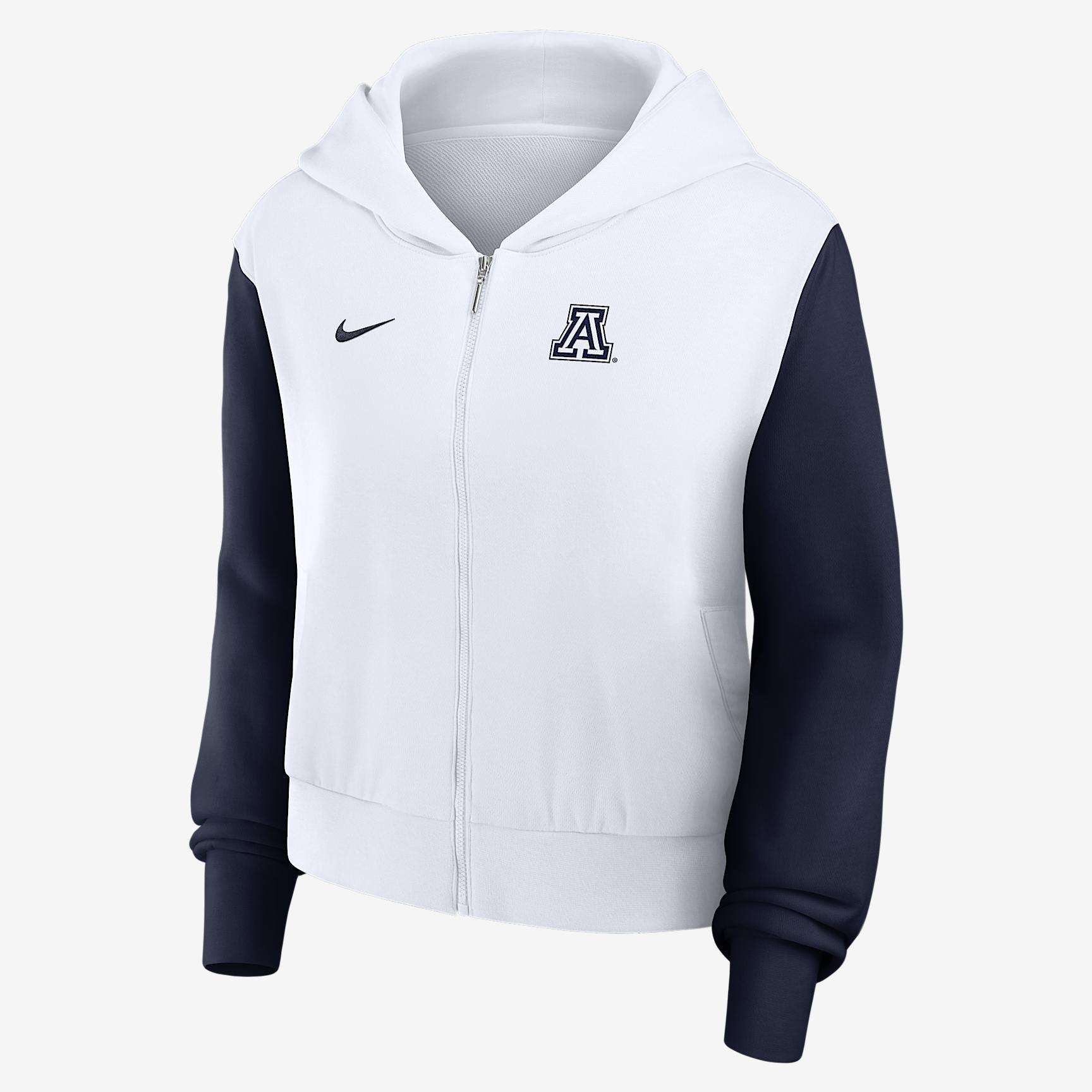 Arizona Athletic Prep Colorblocked Script Womenâs Nike Women's College Full-Zip Hoodie Product Image