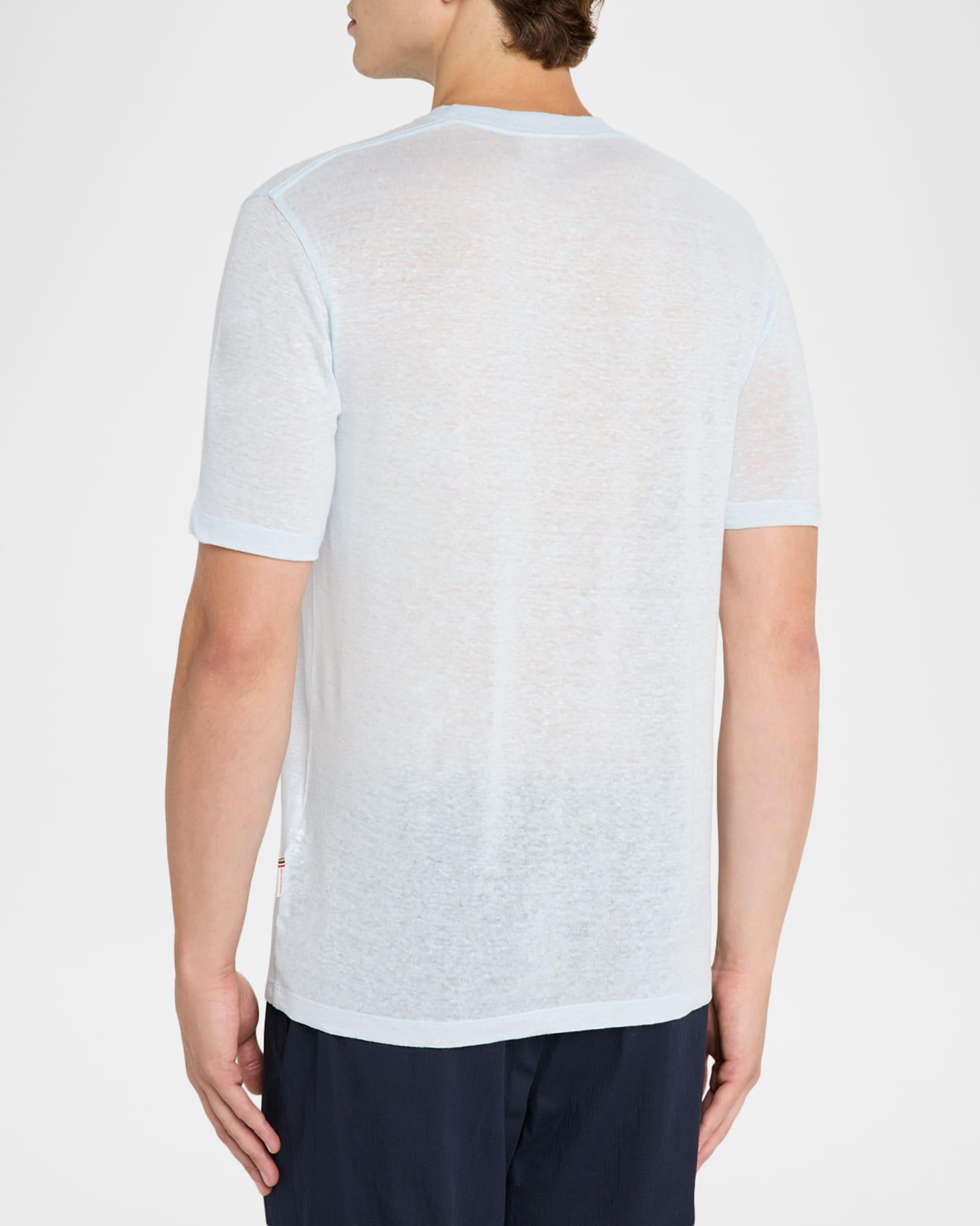 Men's OB Linen Stretch Crewneck T-Shirt Product Image