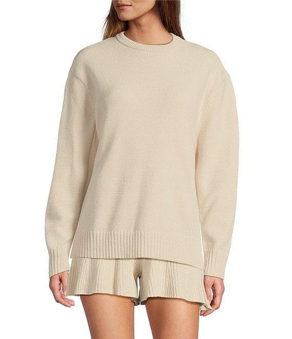 UGG Riz CozyKnit Lite Long Sleeve Crew Neck Coordinating Lounge Top Product Image