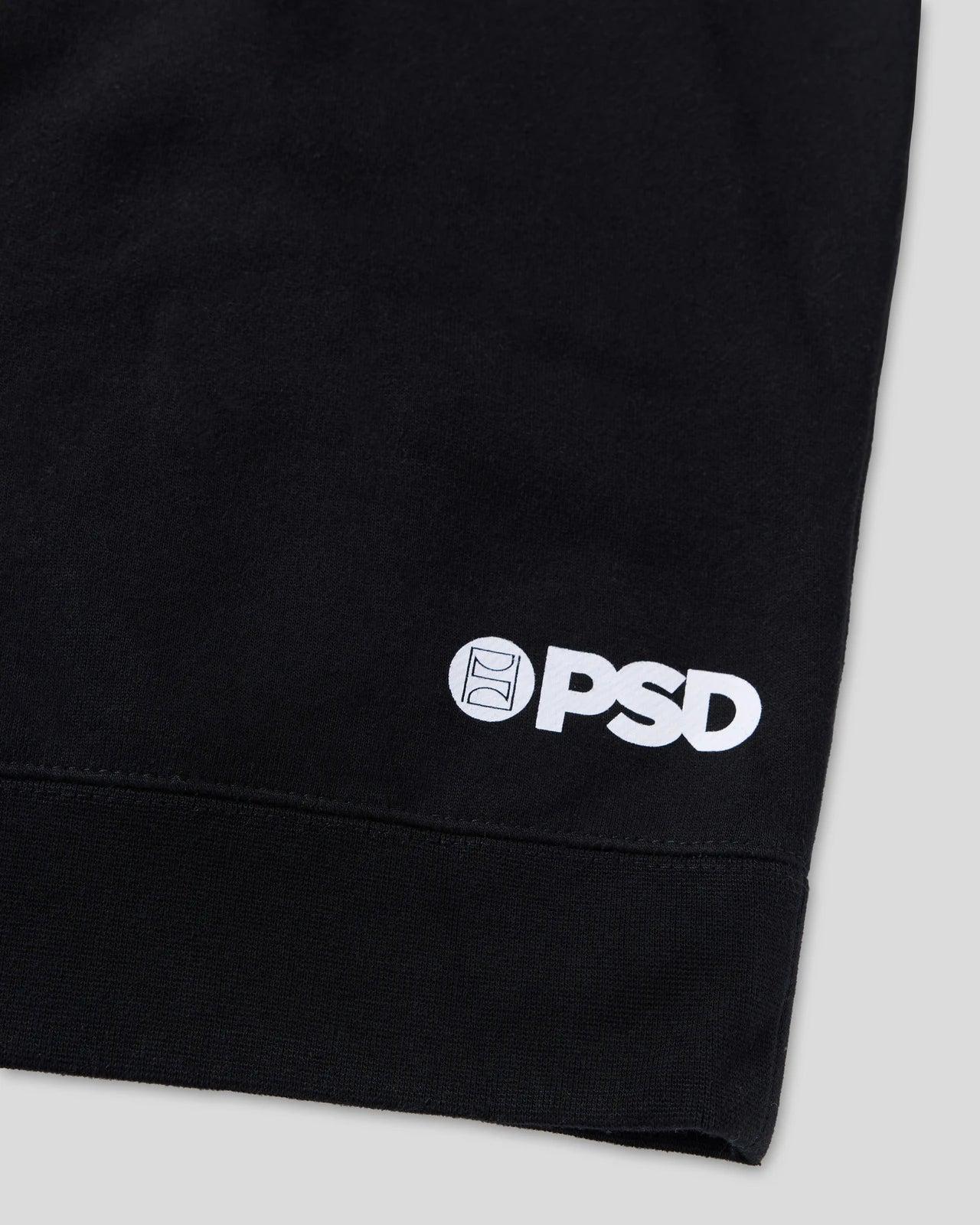 PSD Black Hoodie Male Product Image