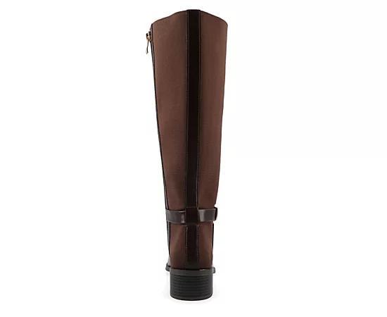 Journee Tru Comfort Foam Womens Londyn Calf Boots Red Product Image