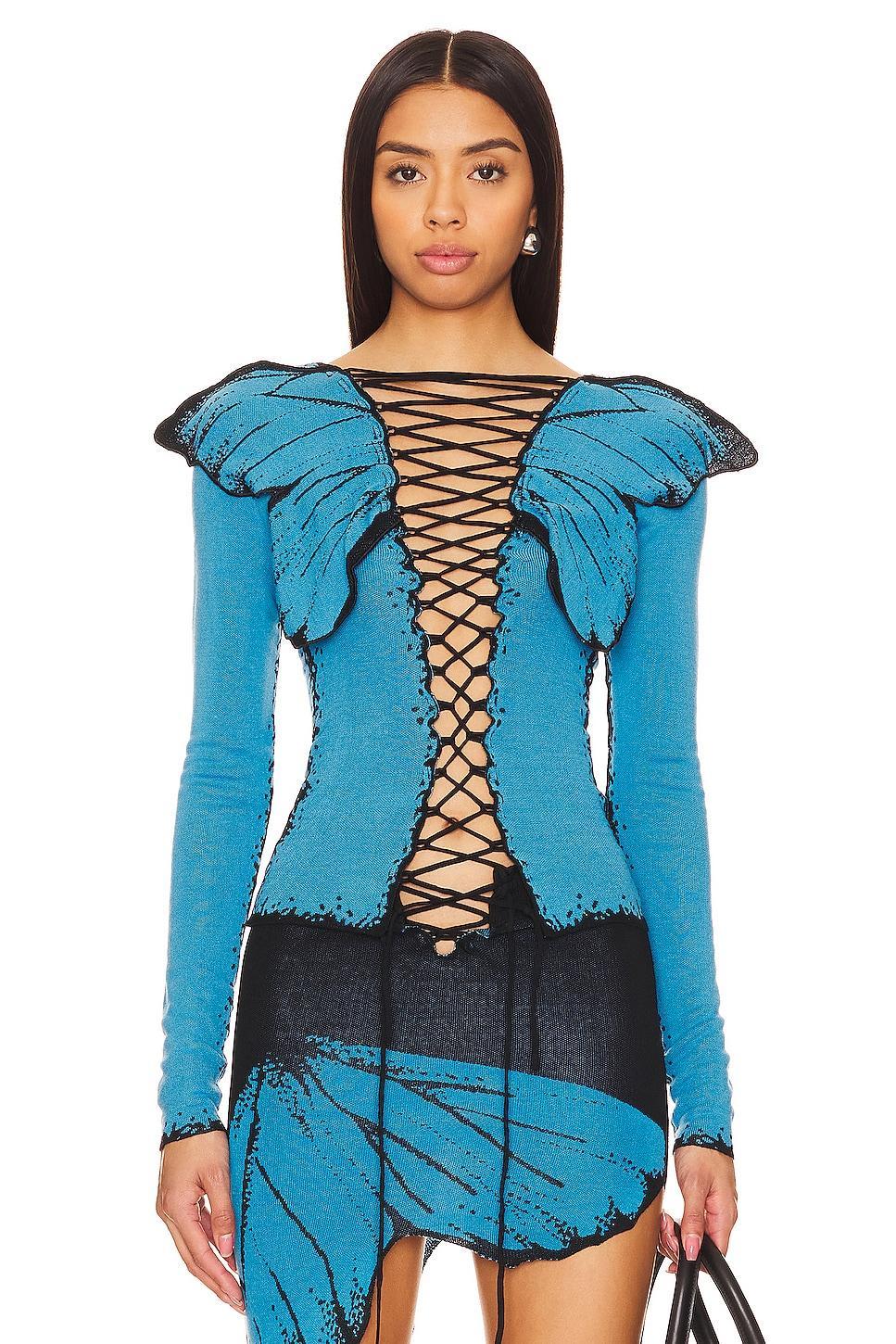 Butterfly Top 1XBLUE Product Image