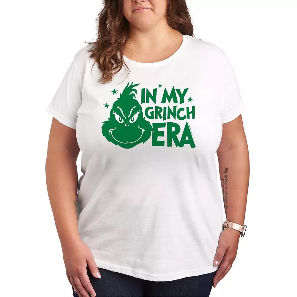 Plus Size Dr. Seuss In My Grinch Era Graphic Tee, Womens Product Image