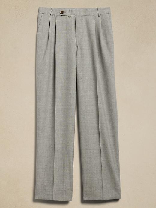 Signature Italian Rustico Wide-Leg Suit Pant Product Image