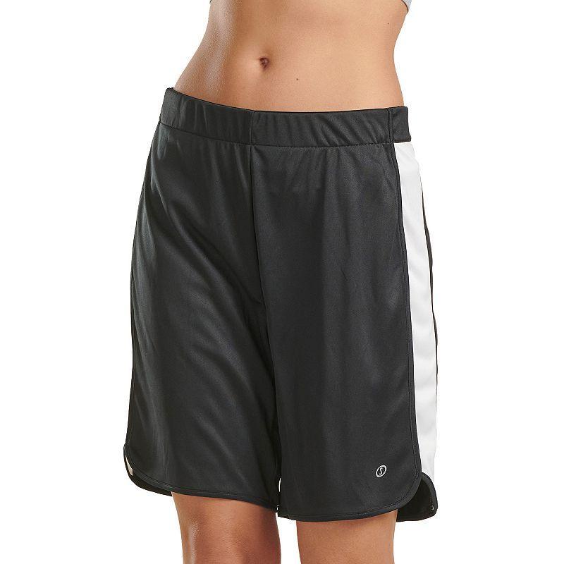 Women's Spalding Mesh Basketball Shorts, Size: XS, Grey Lunar Rock Product Image
