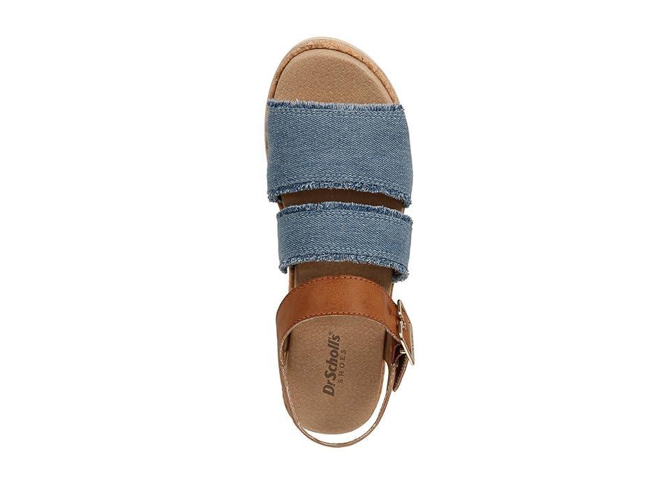 Dr. Scholl's Once Twice Women's Platform Sandals, Size: 7, Tawny Brown Product Image