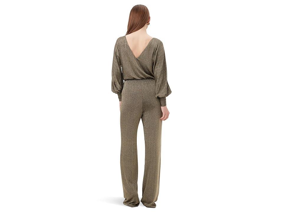 Womens Europa Metallic Jumpsuit Product Image