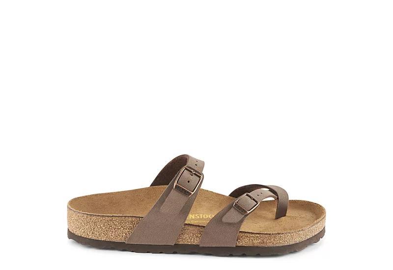 Birkenstock Womens Mayari Buckled Slide Sandals Product Image